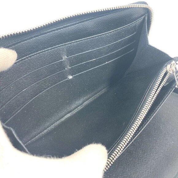 LOUIS VUITTON N63077 Damier Graphite Zippy Organizer Zip Around Long Wallet - Picture 15 of 16
